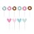 Pick Decorativo Donuts - 12 Un - Imagem 1