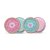 Prato Redondo Donuts Composê 18cm - 8 Un - Imagem 1