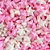 Confeito Shapes Estrelas Grandes Rosa/Branco Big 100G - Imagem 1