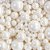 Confeito Sugar Beads Perolizados Branco Sortido 100G - Imagem 1
