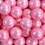 Confeito Sugar Beads Perolizados Rosa 14mm 100G - Imagem 1