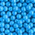 Confeito Sugar Beads Perolizados Azul Escuro 6mm 100G - Imagem 1