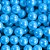 Confeito Sugar Beads Perolizados Azul Escuro 10mm 100G - Imagem 1