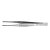 Pinça Culinária Reta com Garra Aço Inox 14cm - Cromus Allonsy - Imagem 1