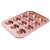 Forma Aço Carbono Cupcake Rose Gold 39,4X28,6X3cm - Fundo Fixo - Imagem 1