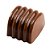 Forma para Chocolate Curvas 27,5X13,5X2,5 - Cromus Allonsy - Imagem 1