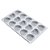 Forma de Silicone 29,5X17,3X2,4cm - Coração Mini - Cromus Allonsy - Imagem 1