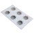 Forma de Silicone 29,8X17,8X5,1cm -Monoporção Suspiro - Cromus Allonsy - Imagem 1