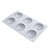 Forma de Silicone 17,2X29,5X3,4cm - Monoporção Redondo - Cromus Allonsy - Imagem 1