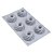 Forma de Silicone 28X17X3cm - Mini Espiral 6 Cavidades - Cromus Allonsy - Imagem 1