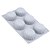 Forma de Silicone 30X17,5X3,5cm - Monoporção Caracol - Cromus Allonsy - Imagem 1