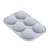 Forma de Silicone 19,5X13,3X3cm - Meia Esfera - Cromus Allonsy - Imagem 1