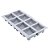 Forma de Silicone 29,5X17X4cm - Esfera Quadrada - Cromus Allonsy - Imagem 1