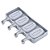 Forma de Silicone 21,5X12,5X2,1cm Picole Cakesicle 4 Cavidades - Cromus Allonsy - Imagem 1