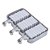 Forma de Silicone 19X14,5X2,5cm Picole Cakesicle 3 Cavidades - Cromus Allonsy - Imagem 1