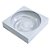 Forma de Silicone 19,2X19,2X4,5cm - Redondo Espiral 3D - Cromus Allonsy - Imagem 1