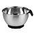 Bowl Massas Pesadas Aço Inox 3L - 24,8X21X13cm - Cromus Allonsy - Imagem 1