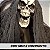 Caveira Halloween Gaspar Com Led, Som e Movimento 79,5cm - 1 Un - Imagem 4