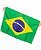 Bandeira do Brasil Pequena - 90x60cm - Imagem 1