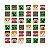 Cortina Decorativa Minecraft - 6 Un - Imagem 1