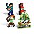 Silhueta Decorativa Minecraft- 4 Un - Imagem 1