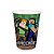 Copo Papel Minecraft 240ml - 8 Un - Imagem 1