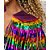 Ombreira Curta Multicolor Adulto - Imagem 3