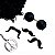 Kit Black Power Hippie Adulto - 6 Acessórios - Imagem 1