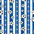 Saco Perolado 25X37 Gds Clubes Bicolor Azul/Branco - 100 Un - Imagem 1