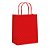 Sacola Papel Relevo Vermelho M 26X19,5X9,5 - Imagem 2