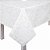 Toalha de Tecido Retangular Arabesco Branca 180X270 - Imagem 2
