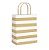 Sacola Papel Pretty List Kraft/Branco G 32X26,5X13 - Imagem 1