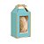 Caixa Maleta Vertical Ovo com Visor Astral Azul 350G - 6 Un - Imagem 1