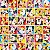 Saco 10X14 Disney Personagens - 100 Un - Imagem 1