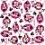 Saco 15X22 Pink Minnie - 40 Un - Imagem 1