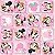 Saco 15X29 Minnie Baby Flowers - 40 Un - Imagem 2