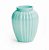 Vaso Decorativo Oval Verde 8X10,5 - Imagem 1