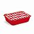 Marmitinha Losango Vermelho M 8,5X6,5X2,5 - 12 Un - Imagem 1