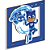 MDF Quadro Decorativo Menino Gato Individual - Festcolor - 1Un - Imagem 1