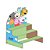 MDF Escada para Doces Peppa Pig - Festcolor - 1Un - Imagem 2