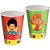 Copo Papel 200ml 3 Palavrinhas - Festcolor - 08Un - Imagem 1