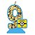Vela Temática Minions Número 9 - Festcolor - 1Un - Imagem 1