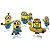 Decoração de Mesa Minions - Festcolor - 08Un - Imagem 1