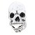 Máscara Crânio Sombrio Halloween - Cromus - 1 Un - Imagem 1