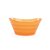Tigela com Alça Laranja para Decoração de Halloween - Cromus - 1 un - Imagem 1