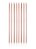 Vela Palito Gigante Cobre - Silver Plastic - 6 Un - Imagem 1