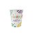 Copo de Papel 270ml Happy Easter - Silver Plastic - 10 un - Imagem 1