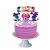 Decoracao De Bolo Cenario Minnie Tie Dye 04 Unidades - Regina - Imagem 1