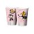 Copo Papel 180ml Festa Minnie Fãs - 12 unidades - Regina - Imagem 1