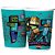 Copo Papel 180ml - Festa Minecraft Grafite - 12 unidades - Regina - Imagem 1